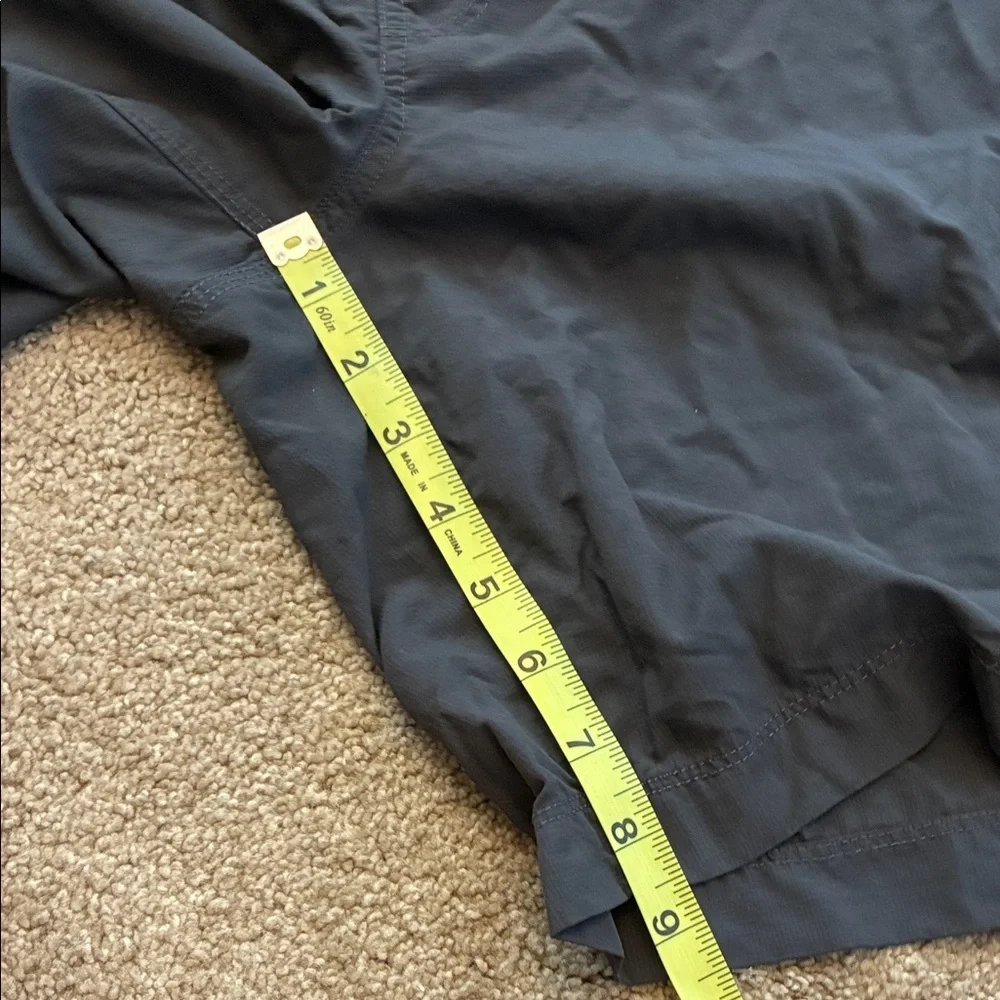 The North Face Red and Gray Men's Shorts